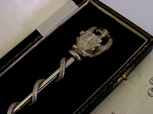 82G RARE STERLING SILVER WELSH DRAGON PRINCE CHARLES SPOON 1969 INVESTITURE - ADDITIONAL PHOTO 2