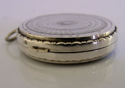 GEORGIAN STYLE ENGLISH STERLING SILVER BOX 1922 ANTIQUE BEAUTIFUL - ADDITIONAL PHOTO 6