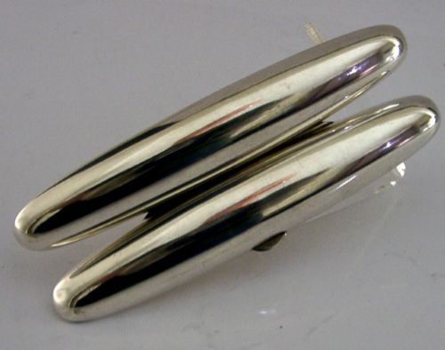 JAPANESE 950 STERLING SILVER SINGLE CIGAR TUBE HOLDER CASE BOX C1920 ANTIQUE - ADDITIONAL PHOTO 3