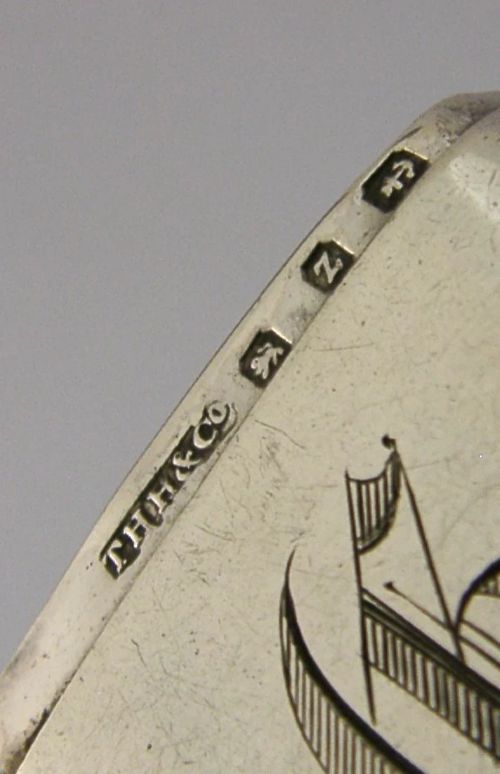 ENGLISH VICTORIAN SOLID STERLING SILVER 'G' VESTA MATCH CASE 1899 ANTIQUE - ADDITIONAL PHOTO 8