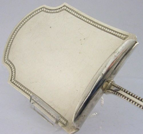 HEAVY 152G BEAUTIFUL GERMAN 800 SOLID SILVER ASPARAGUS SERVER C1920 ART DECO - ADDITIONAL PHOTO 1