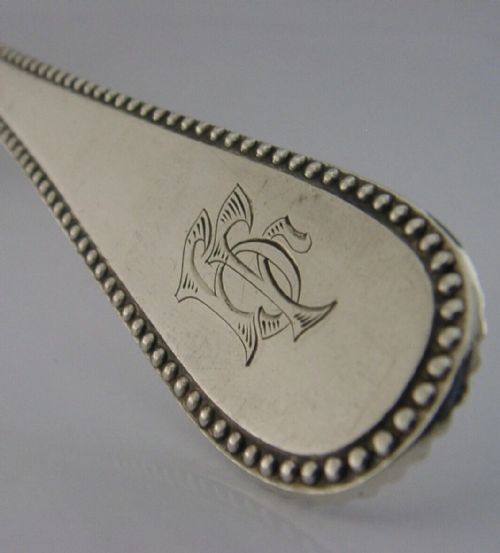 HEAVY 152G BEAUTIFUL GERMAN 800 SOLID SILVER ASPARAGUS SERVER C1920 ART DECO - ADDITIONAL PHOTO 3