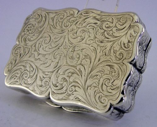94G VICTORIAN STERLING SILVER SNUFF BOX ROTHESAY WEST FREE CHURCH SCOTLAND 1843 - ADDITIONAL PHOTO 5