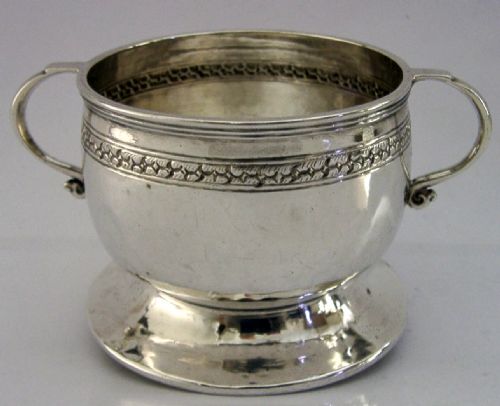 RARE LIBERTY CO STERLING SILVER PLANISHED BOWL 1922 ARTS CRAFTS 78G - ADDITIONAL PHOTO 4