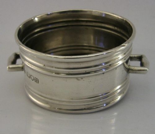 UNUSUAL ENGLISH STERLING SILVER MINI REPLICA ROMSEY BUSHEL MEASURE 1915 ANTIQUE - ADDITIONAL PHOTO 2