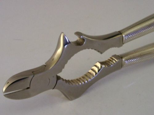 SUPERB STERLING SILVER HANDLED BAR CHAMPAGNE BOTTLE OPENING GRIPS C1960 - ADDITIONAL PHOTO 1