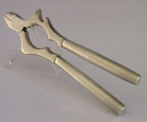 SUPERB STERLING SILVER HANDLED BAR CHAMPAGNE BOTTLE OPENING GRIPS C1960 - ADDITIONAL PHOTO 5