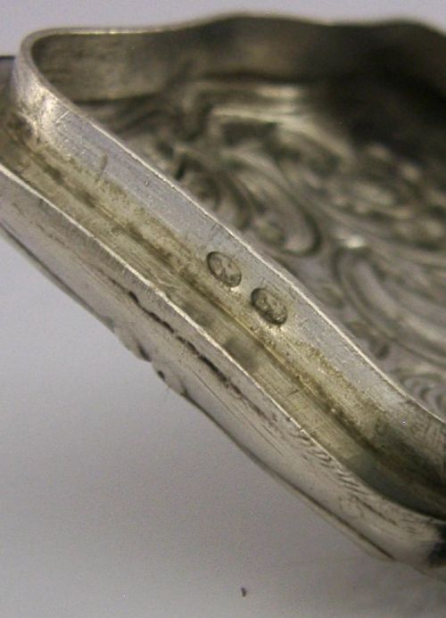 SUPERB SOLID SILVER PHEASANT SHOOTING BOX 1900 ANTIQUE FRENCH IMPORT 54G HUNTING - ADDITIONAL PHOTO 8