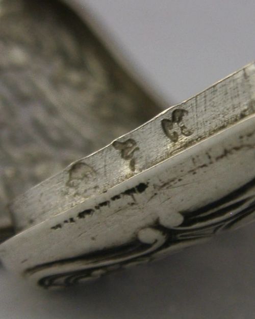 SUPERB SOLID SILVER PHEASANT SHOOTING BOX 1900 ANTIQUE FRENCH IMPORT 54G HUNTING - ADDITIONAL PHOTO 9