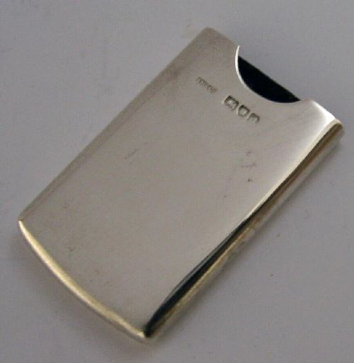 SAMPSON MORDAN STERLING SILVER MEDICAL PLASTER CASE HOLDER 1899 ANTIQUE - ADDITIONAL PHOTO 2