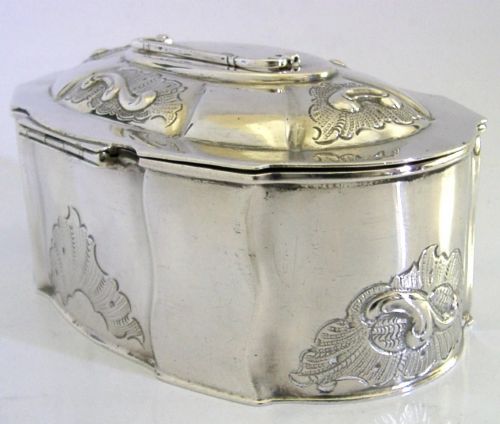 LARGE 262G DANISH SOLID STERLING SILVER DRESSING TABLE JEWELLERY BOX C1950 - ADDITIONAL PHOTO 6