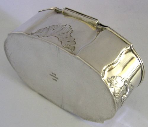 LARGE 262G DANISH SOLID STERLING SILVER DRESSING TABLE JEWELLERY BOX C1950 - ADDITIONAL PHOTO 7