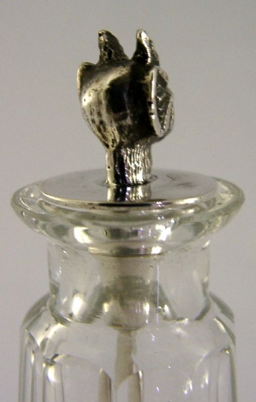 RARE STERLING SILVER DEVIL CAYENNE PEPPER POT SPOON 1906 ANTIQUE - ADDITIONAL PHOTO 5