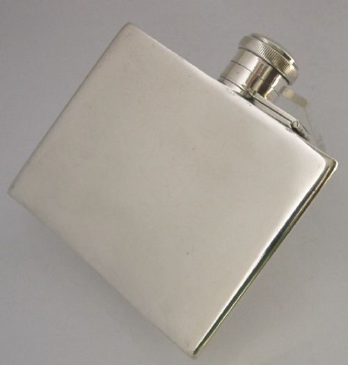 MILITARY EAST SURREY REGIMENT STERLING SILVER HIP FLASK 1896 BOER WAR ERA - ADDITIONAL PHOTO 4