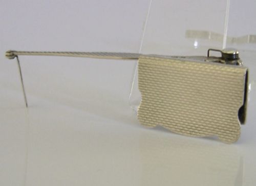 ASPREY SOLID STERLING SILVER MECHANICAL BOOKMARK 1953 - ADDITIONAL PHOTO 2