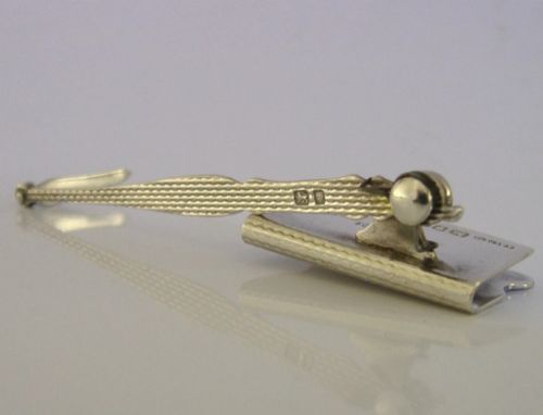 ASPREY SOLID STERLING SILVER MECHANICAL BOOKMARK 1953 - ADDITIONAL PHOTO 5