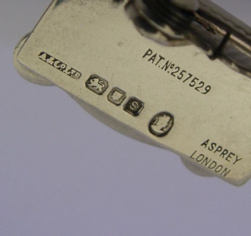 ASPREY SOLID STERLING SILVER MECHANICAL BOOKMARK 1953 - ADDITIONAL PHOTO 7