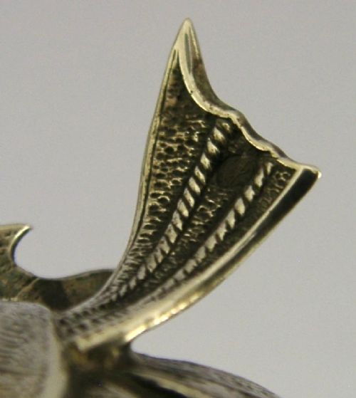 SUPERB 86G SPANISH 915 SILVER ARTICULATED FISH C1950 SPAIN ANIMALS - ADDITIONAL PHOTO 5