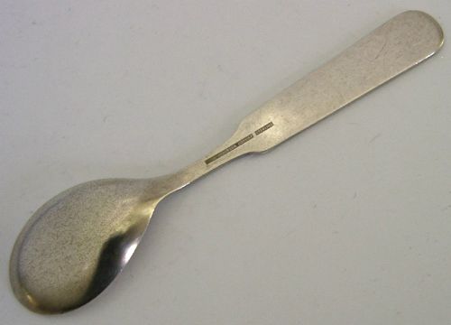 STERLING SILVER DAVID ANDERSEN NORWAY CHILDS SPOON RABBIT FOX BEAR C1940 - ADDITIONAL PHOTO 4