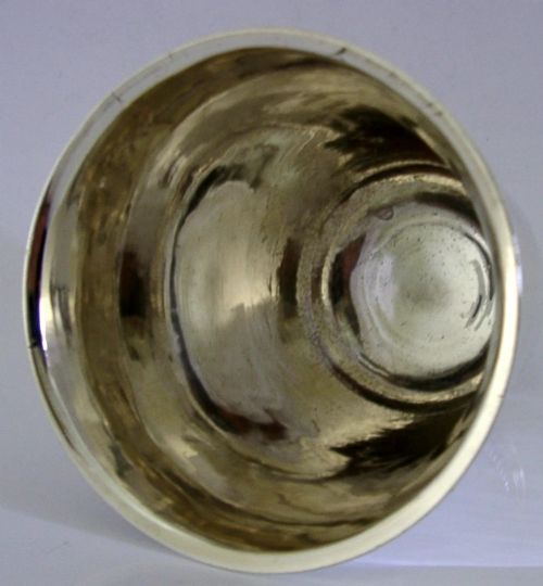 LARGE PRE REVOLUTION FRENCH STERLING SILVER BEAKER CUP C1760 ANTIQUE 160G 18THC - ADDITIONAL PHOTO 5