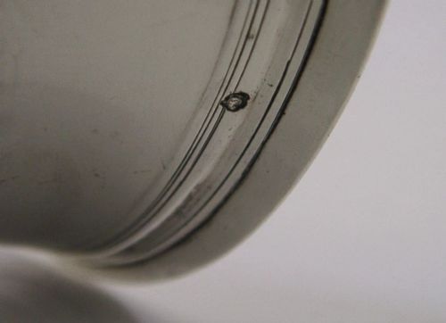 LARGE PRE REVOLUTION FRENCH STERLING SILVER BEAKER CUP C1760 ANTIQUE 160G 18THC - ADDITIONAL PHOTO 6