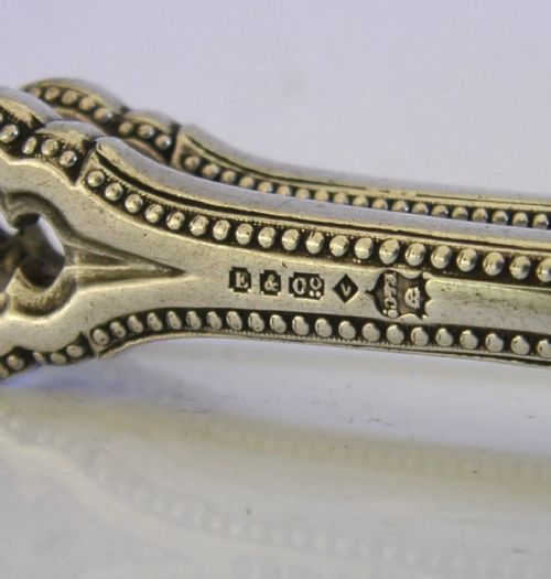 SUPERB SILVER PLATE GOTHIC NUTCRACKER 1860 ELKINGTON ANTIQUE VICTORIAN - ADDITIONAL PHOTO 5
