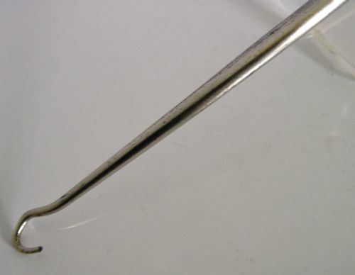LARGE STERLING SILVER TEDDY BEAR BUTTON HOOK 1909 ANTIQUE 64G - ADDITIONAL PHOTO 4