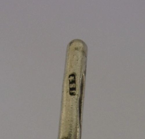 ENGLISH 52G SOLID STERLING SILVER WATCH CHAIN SEAL FOB 1913 ANTIQUE - ADDITIONAL PHOTO 8
