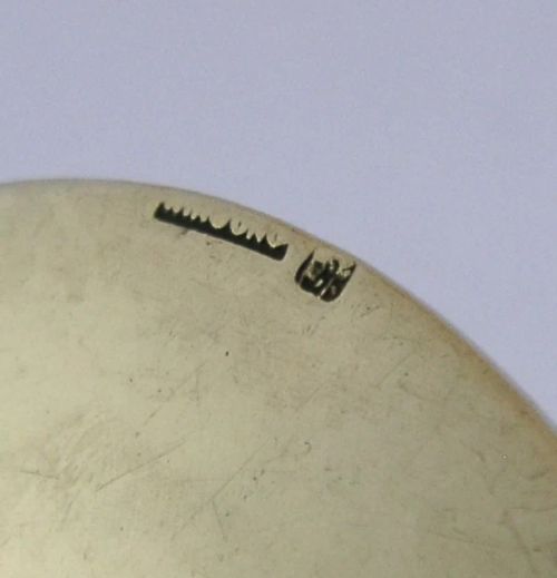 CHINESE EXPORT STERLING SILVER COIN DISH 1927 ANTIQUE View V