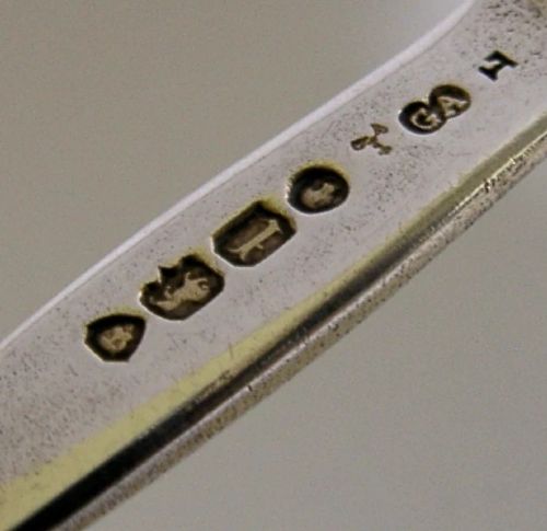 RARE 1866 VICTORIAN STERLING SILVER MEDICINE SPOON MEDICAL DOCTORS ANTIQUE View IV