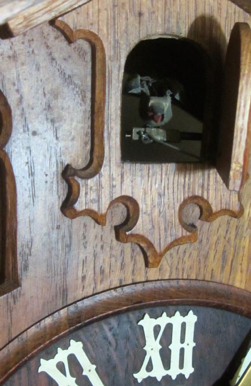 fig 1. BLACK FOREST CUCKOO SHELF OR TABLE CLOCK CIRCA 1880