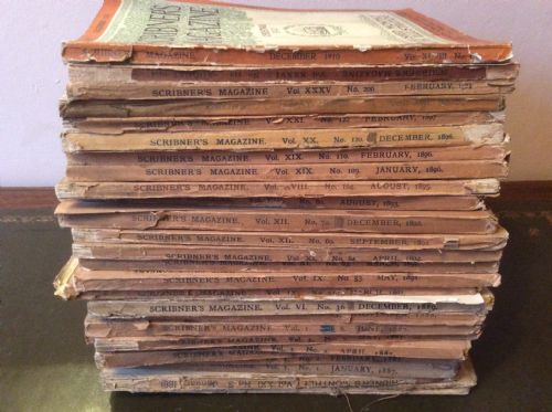 Collection Scribner’s/ Century Illustrated Magazines 1880 - 1910
