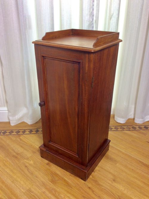 Victorian Mahogany Bedside Cupboard