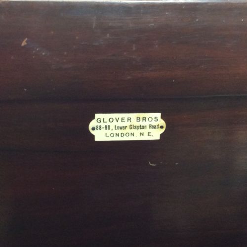 EDWARDIAN MAHOGANY PIANO STOOL - ADDITIONAL PHOTO 5