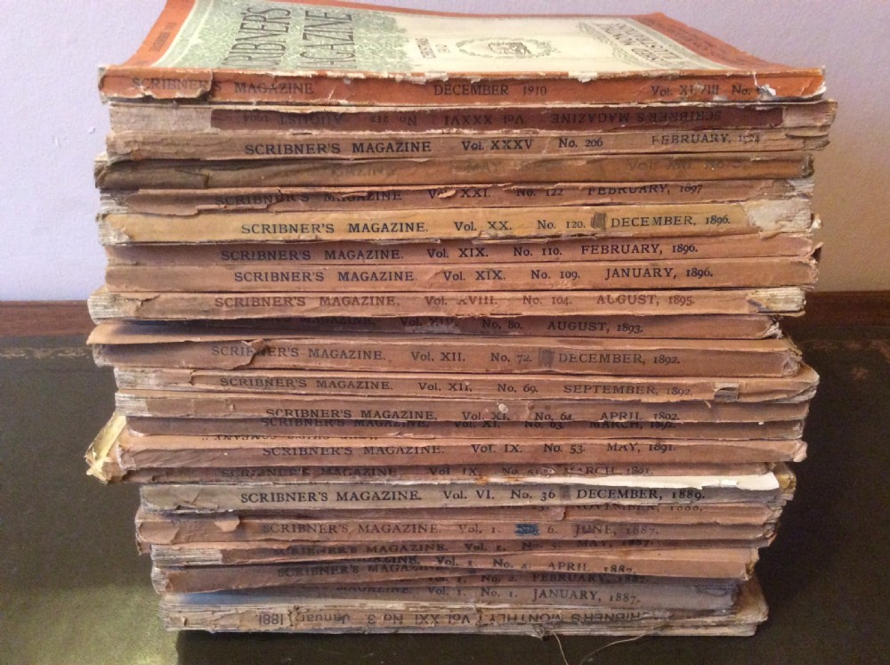 Collection Scribner’s/ Century Illustrated Magazines 1880 - 1910