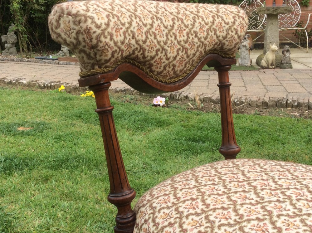 C19th GILLOW stamped chair bedroom boudoir parlour View III