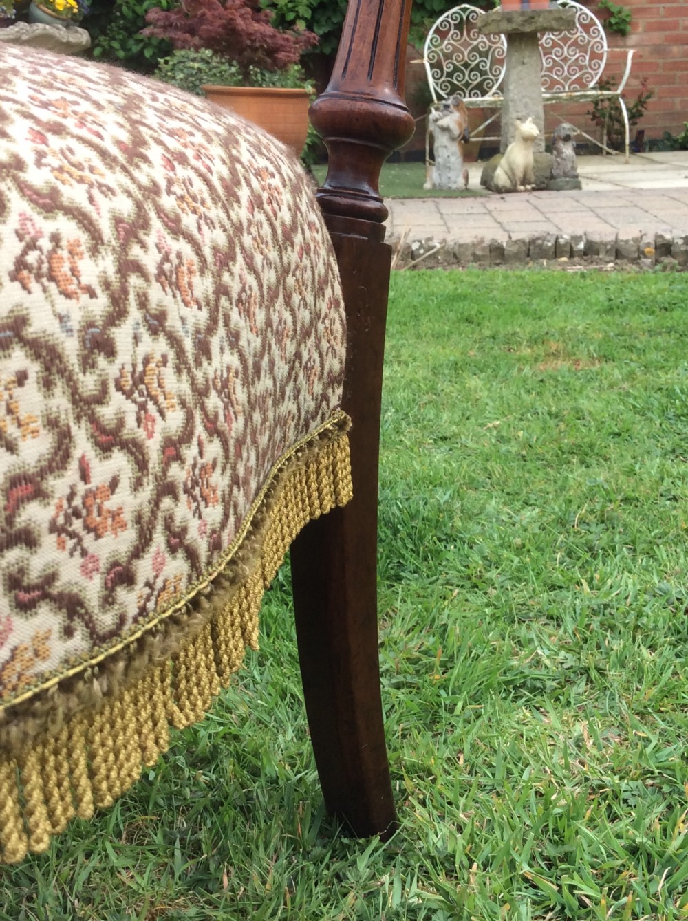 C19th GILLOW stamped chair bedroom boudoir parlour View V