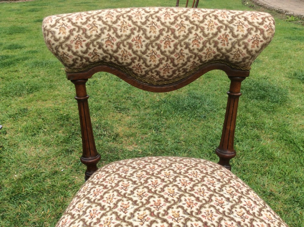 C19th GILLOW stamped chair bedroom boudoir parlour View XII