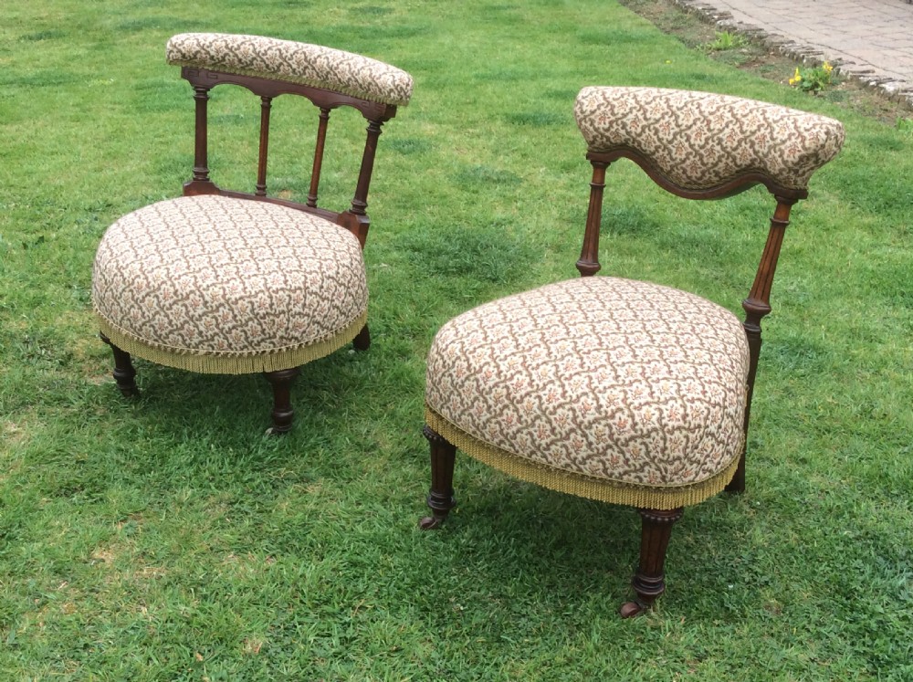 C19th GILLOW stamped chair bedroom boudoir parlour View XIII
