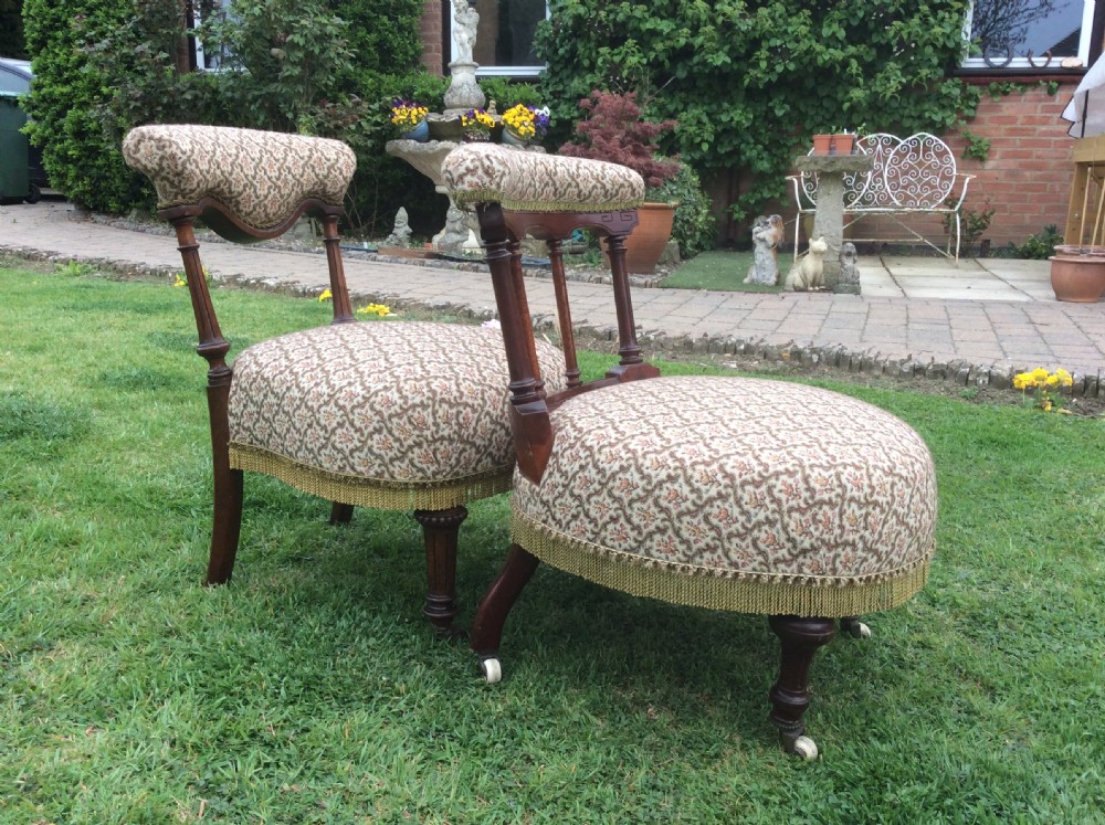 C19th GILLOW stamped chair bedroom boudoir parlour View XV