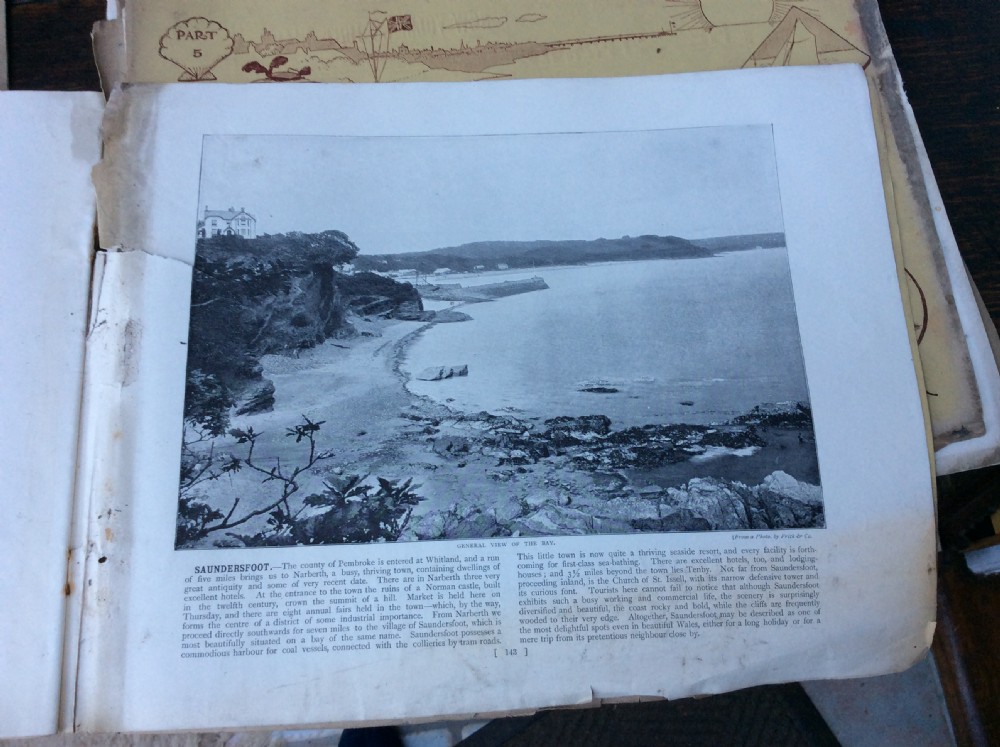 Round the Coast magazines 1895 / 12 albums of pictures of resorts View III
