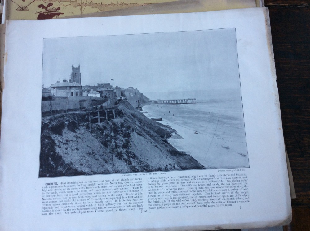 Round the Coast magazines 1895 / 12 albums of pictures of resorts View IV