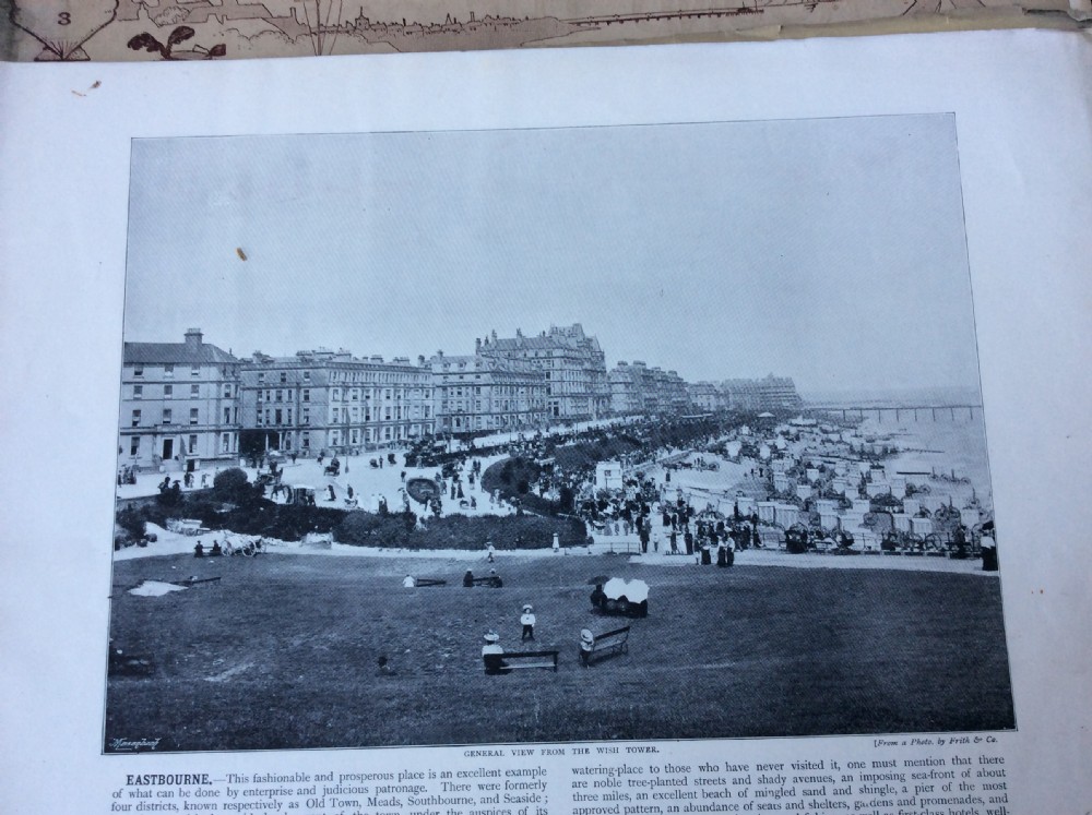 Round the Coast magazines 1895 / 12 albums of pictures of resorts View VII