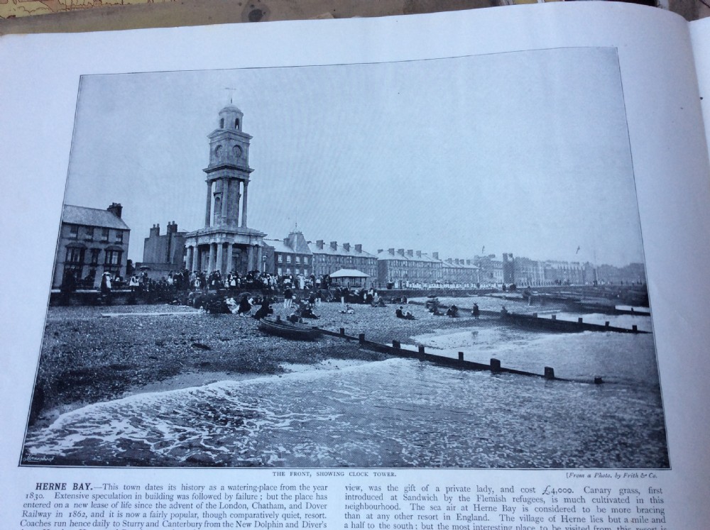 Round the Coast magazines 1895 / 12 albums of pictures of resorts View VIII