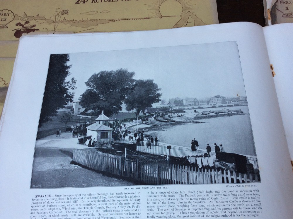 Round the Coast magazines 1895 / 12 albums of pictures of resorts View XII