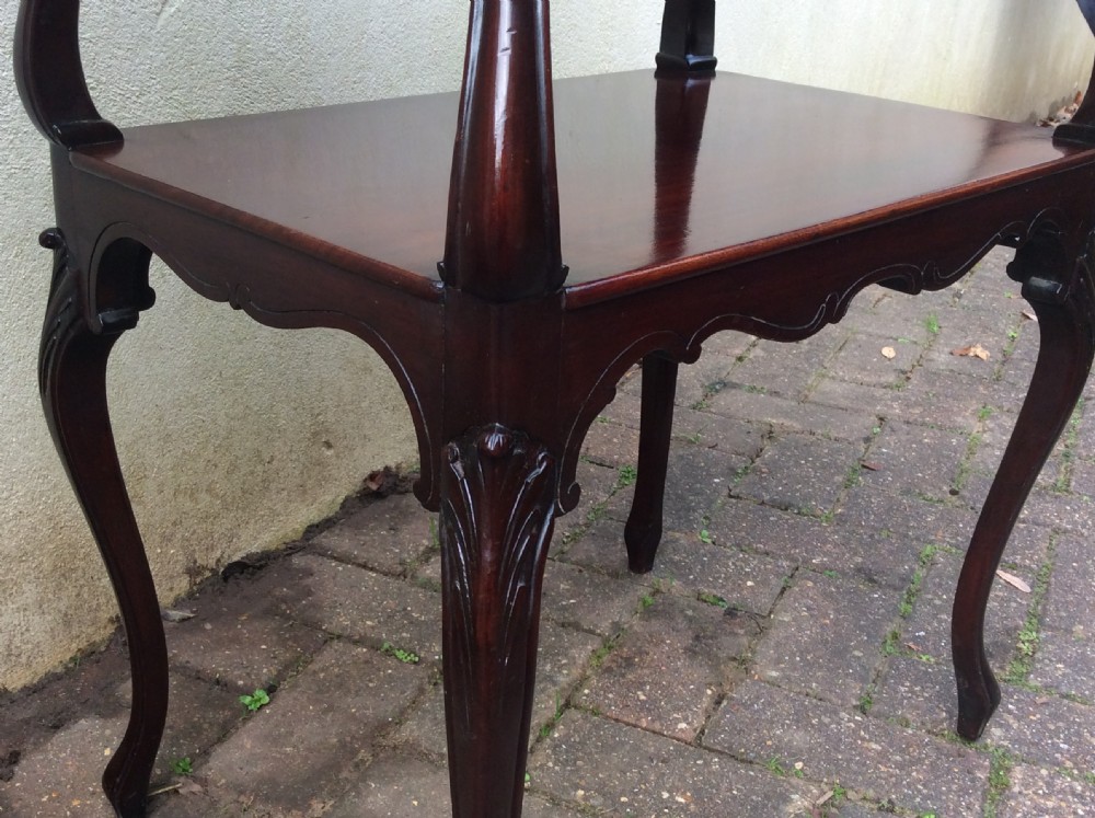 Mahogany card / games table  View II
