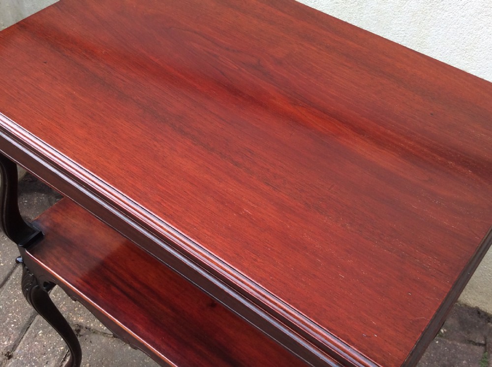 Mahogany card / games table  View IV