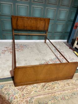 VINTAGE WALNUT VENEERED AUSTIN SUITE BED