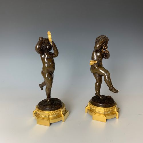 ANTIQUE NAPOLEON III BRONZE FIGURES OF PUTTI AFTER CLODION - ADDITIONAL PHOTO 5
