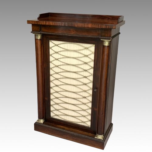 REGENCY ROSEWOOD PIER CABINET - ADDITIONAL PHOTO 1